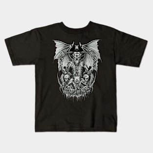 Winged demon Kids T-Shirt